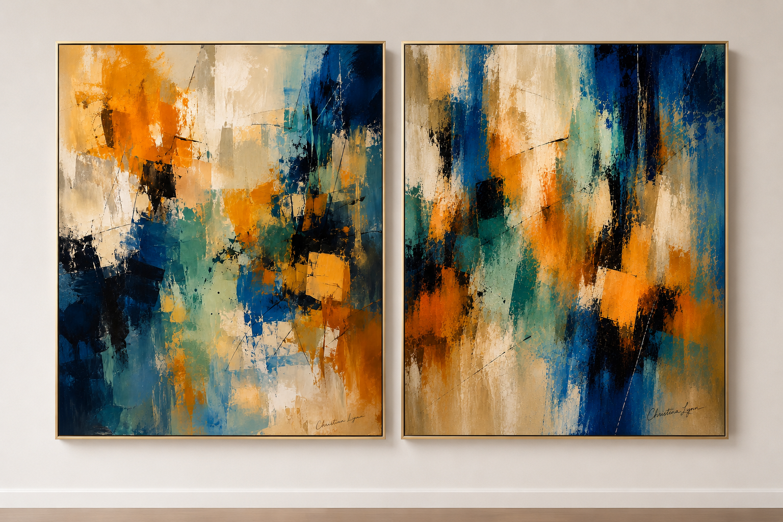 Convergence | Abstract Digital Wall Art Print | Instant Download